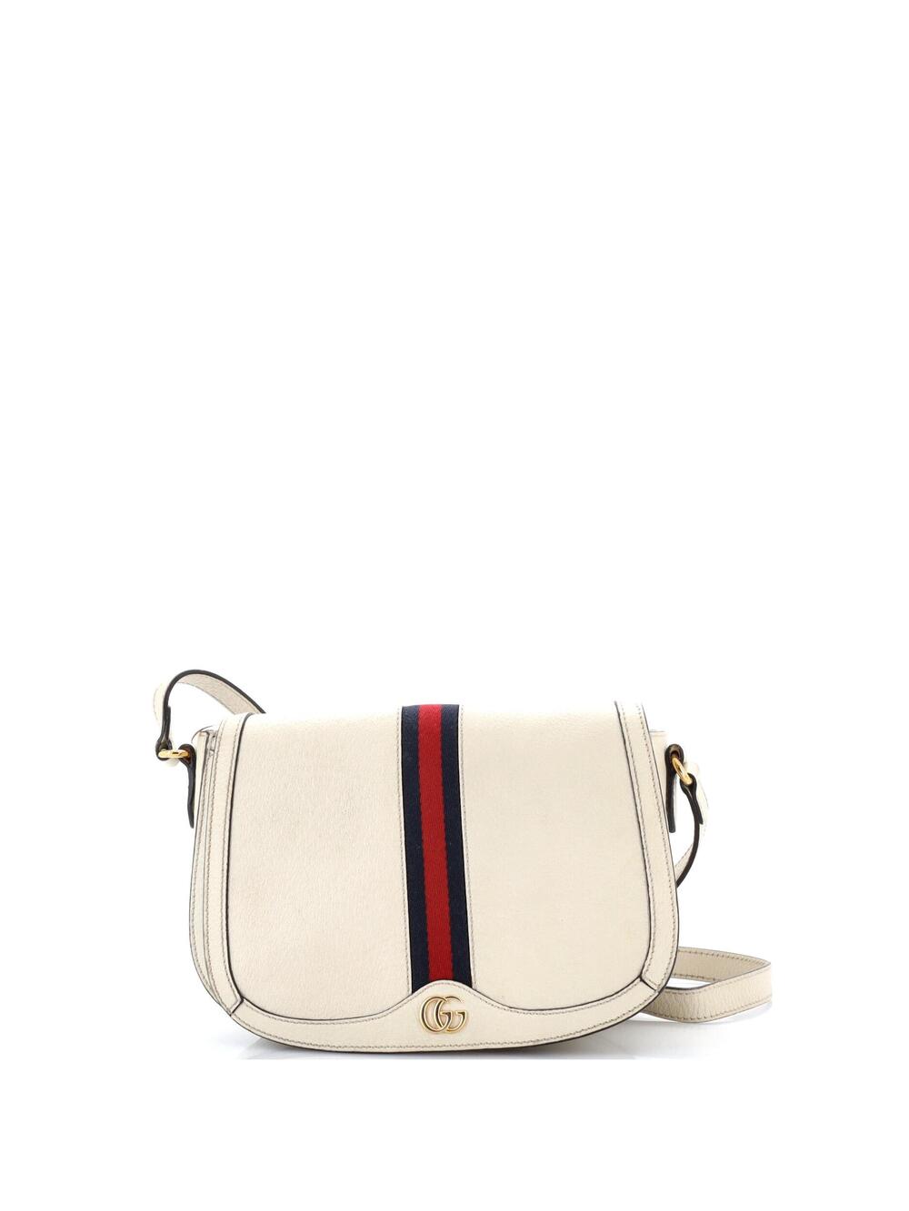 Gucci Ophidia Saddle Flap Shoulder Bag #370118G12B